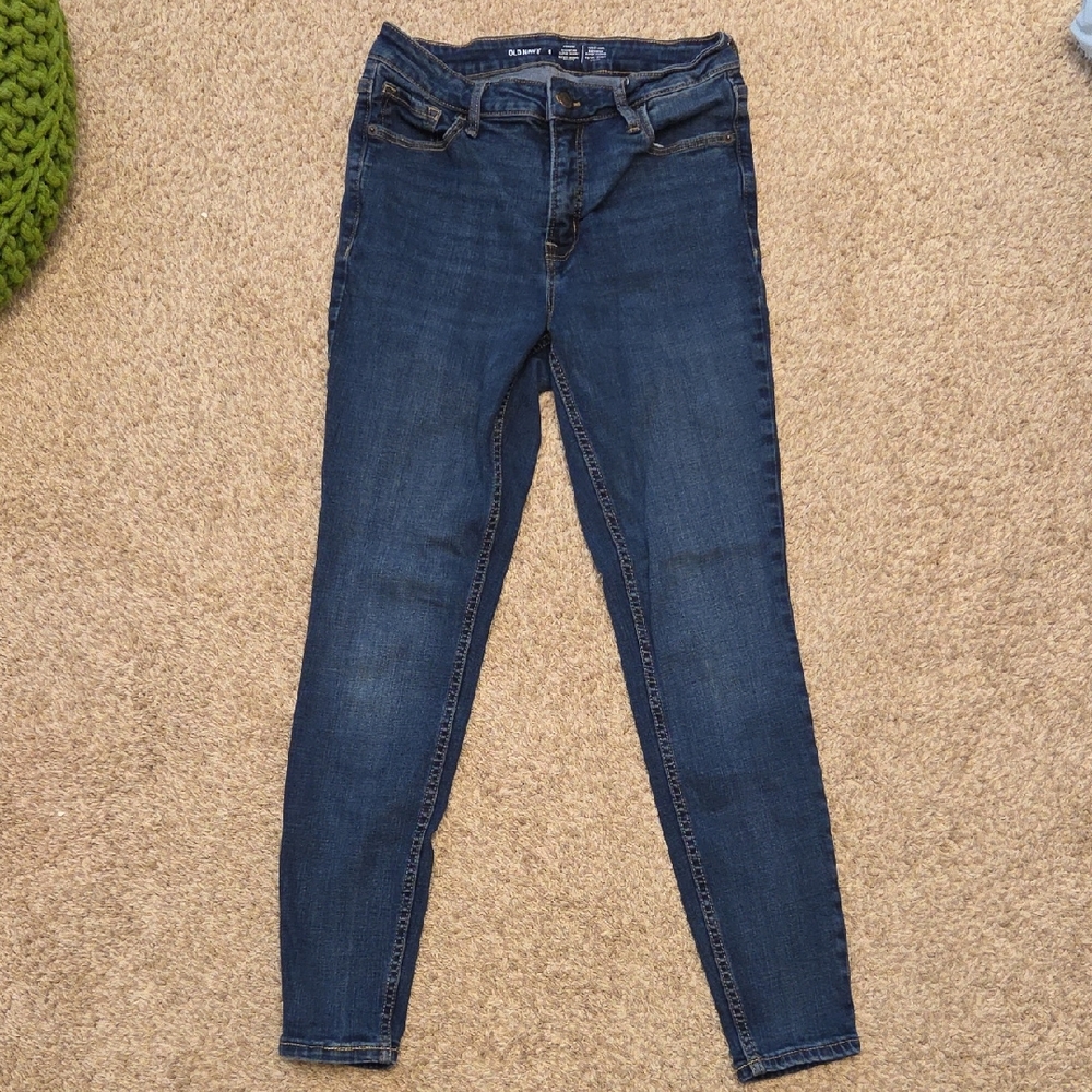 Old Navy Dark Blue Skinny Jeans